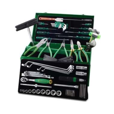 Metal Box Tool Set Tekiro 59 Pcs