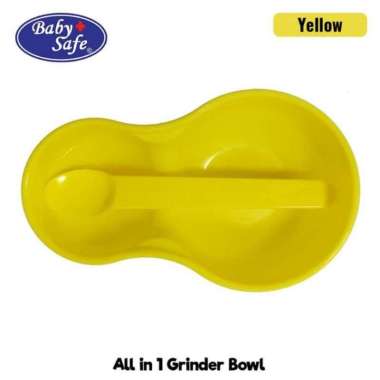 Baby Safe All in 1 Grinder Bowl Yellow
