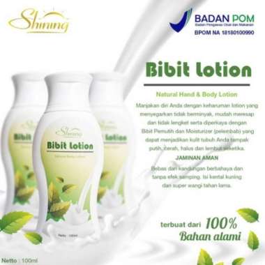 Shining Lotion Bibit Pemutih BPOM