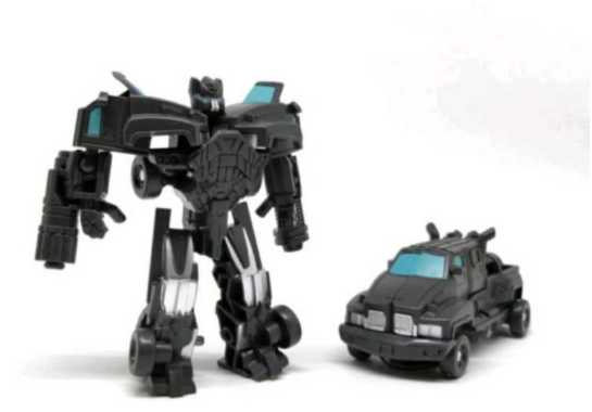 Mainan Mobil Robot Mobil Mobilan Boboiboy Galaxy Transformers Dynabot Hitam
