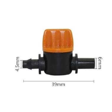 Mini Valve 4/7Mm - Mini Valve Selang 4/7 Mm