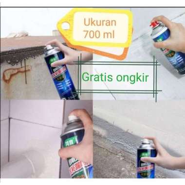 Waterproof Leak-Proof Spray Roof Glue Exterior Wall Spray Leak-Proof 700ML Putih