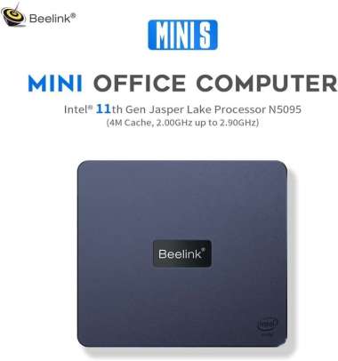 Mini Pc Beelink Mini S 8/256GB SSD Intel Celeron N5095 Windows 11 Pro
