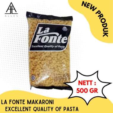 La Fonte Macaroni/La Fonte Pasta/Makaroni La Fonte Murah 500 gram