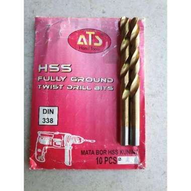 Mata Bor Besi Baja 10 Mm Asli
