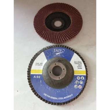 Mata Gerinda Amplas Susun Flap Disc Taiyo Grid 60