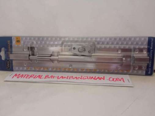 Grendel Besar 8 Inch Kunci Tarikan Pintu Slot Pengaman Kunci Depok