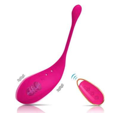 UX Vibrator Pijat Tubuh Elektrik Multifungsi with Remote - TD001 - Pink