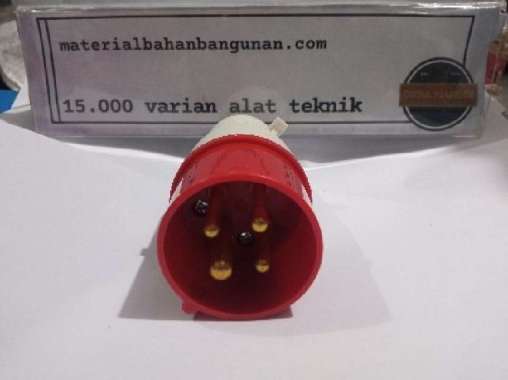 Plug Mounting Mobile 4 Kaki x 16 Ampere Cuk Steker Industrial