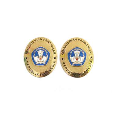 Bros Logo - Pin Logo Pin Kementerian Pendidikan Republik Indonesia Mulyocreative Magnet