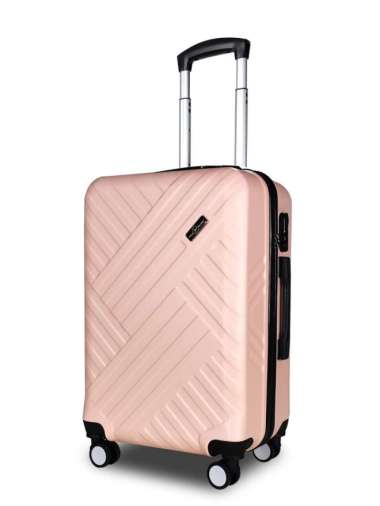 Koper Hardcase Polo Milano 28 Inch 728171 GARANSI PART - Peach Peach