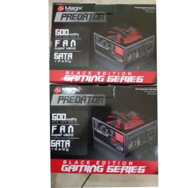PSU GAMING POWERSUPPLY 500WATT BOX STANDAR