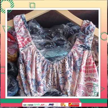 MINISET JUMBO SIZE XXXL BIGSIZE OVERSIZE MUAT SAMPAI LD 140CM BAHAN PREMIUM (BUKAN PERCA) Batik crea