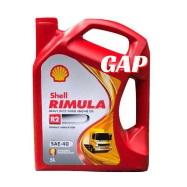 1 Galon Oli Shell Rimula R2 Sae-40 [ 5 Liter ] / Oli Mesin Diesel