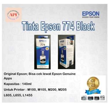 Tinta Epson 7741 T7741 Tinta Printer Epson M100 M200 L L605 L655 L1455