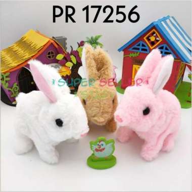 MAINAN BONEKA KELINCI BISA JALAN PR17256 / MAINAN KELINCI
