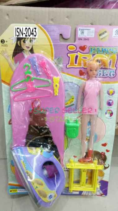 MAINAN ANAK PEREMPUAN FANCY IRON SET GOSOKAN ISN2043 / MAINAN SETRIKA