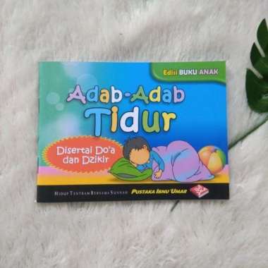 Buku Anak Adab-Adab Tidur Disertai Doa Dan Dzikir