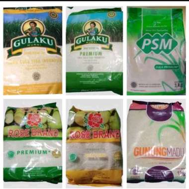 gula pasir 1 kg gulaku kuning