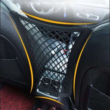 Jaring Tengah Jok Mobil Sekat Console Box Seat Organizer UNIVERSAL