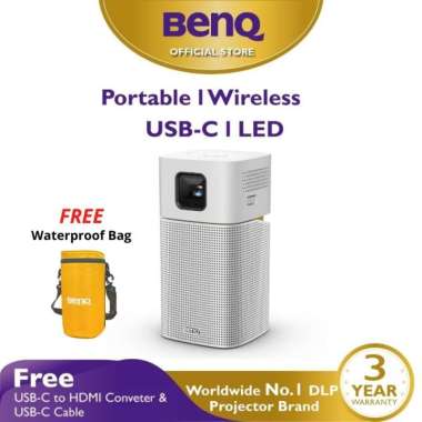 BenQ GV1 Wireless Mini Portable Projector (Garansi 3 Tahun BENQ Indo)