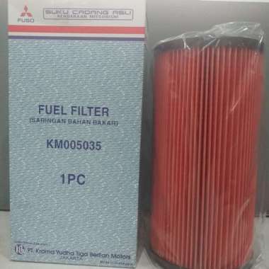 Unik FUEL FILTER FUSO FN62F ORI ASLI KM005035 MITSUBISHI FIGHTER Terbatas