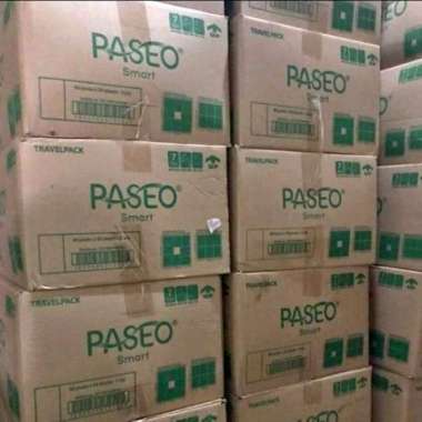 tisu paseo 250sheet 1 dus hijau orange
