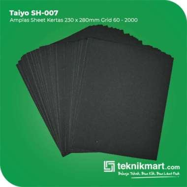 Taiyo SH-007 Amplas Sheet Kertas #60-2000 230X280mm #120