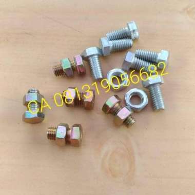 MUR BAUT SIKU LUBANG RAK 10MM 2CM