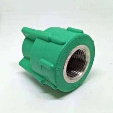 SOK DRAT DALAM PPR RUCIKA TIGRIS 1/2IN 20MM HIJAU
