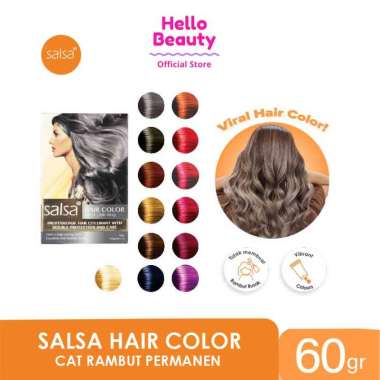 SALSA HAIR COLOR / SEMIR RAMBUT SALSA / CAT RAMBUT / PEWARNA RAMBUT Pink