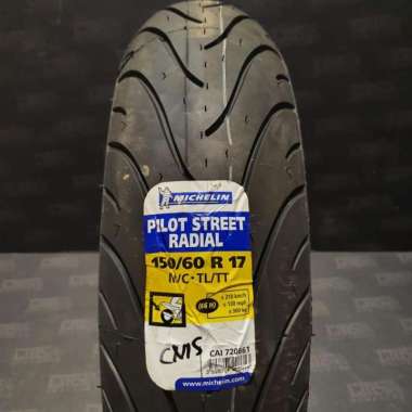 Ban Luar Michelin 150/60-17 Pilot Street Radial