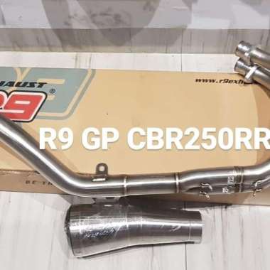 Knalpot R9 GP SS Stainless Honda CBR250RR CBR 250 RR Original