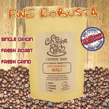 Kopi Robusta Bali 1 Kg -Fine Robusta- Bean/Biji & Ground/Bubuk - Fine Fine - Halus