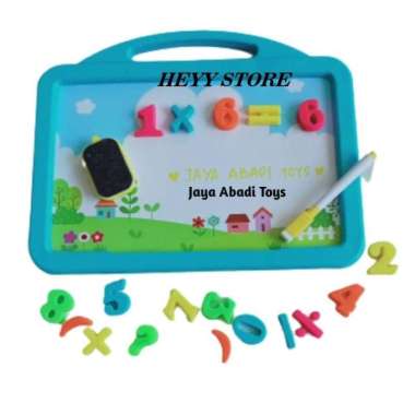 MAINAN ANAK ANAK PAPAN TULIS MAGNET MB01 BISA HAPUS MAINAN EDUKASI