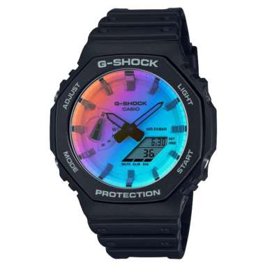 CASIO ORIGINAL - CASIO G-SHOCK GA-2100SR-1ADR - JAM TANGAN PRIA JAM PRIA NG - Resin G SHOCK GSHOCK C