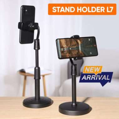 Tripod Hape L7 Stand Phone Holder Retractable Dudukan Handphone