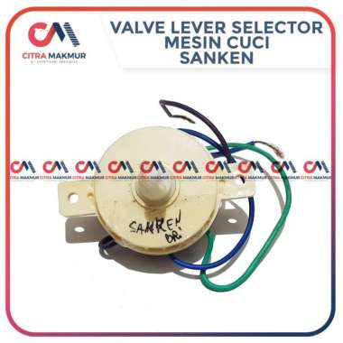 Drain Valve Lever Selector Sanken Knop Pembuangan Air Mesin Cuci kabel