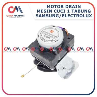 Motor Drain Mesin Cuci 1 Tabung Electrolux Sharp Pembuangan air kuras
