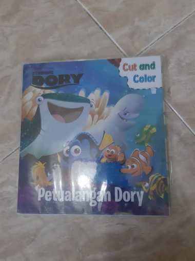 Buku Aktivitas Anak Disney Finding Dory Petualangan Dory