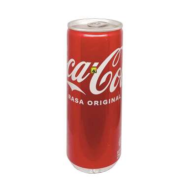 Coca Cola, Sprite, Fanta, A&W - Soft Drink - KALENG KECIL 250ml COLA ORI