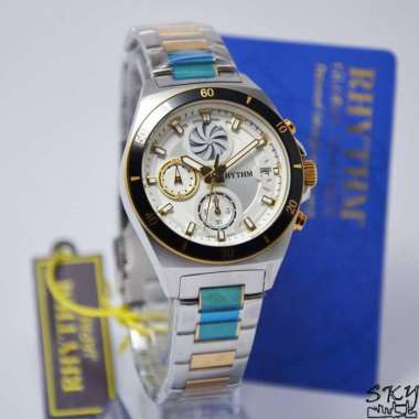 RHYTHM S1405S03 - Jam Tangan Pria Original - Silver