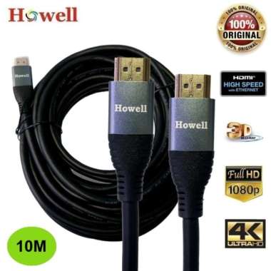 Promo Howell Kabel Hdmi Versi 2 0 3d 4k 10m Di Seller Whole Shop Kota Jakarta Barat Dki Jakarta Blibli