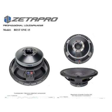 Komponen Speaker 15 Inch Zetapro BEST ONE 15 BestOne 15 Ori 1200 Watt