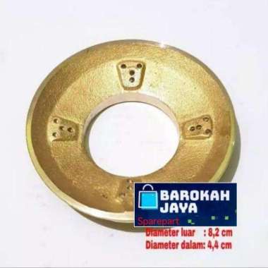 Burner Model Rinai BESAR LAMA BLONG - Ring Api Kuningan Kompor Gas