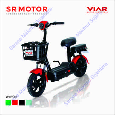 SEPEDA LISTRIK U1 VIAR MERAH