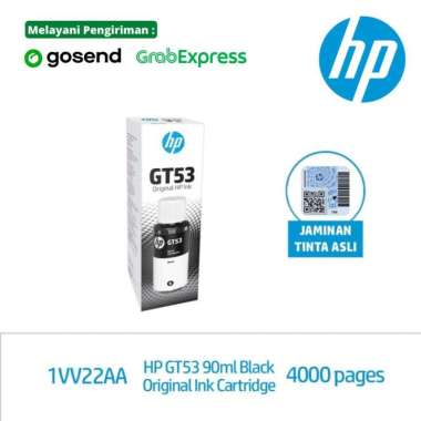 Tinta HP GT53 BLACK Original Ready Stock