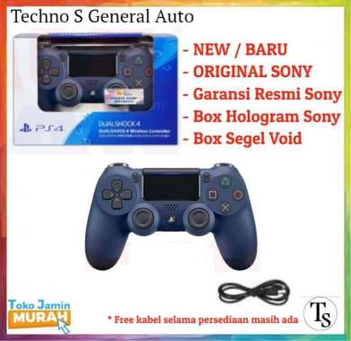 Stik PS4 Stick Controller PS4 Gamepad PS 4 Original Sony Garansi Resmi Hitam