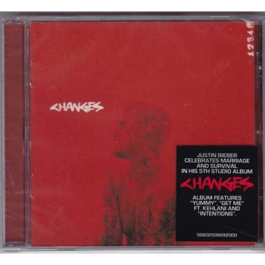 CD Justin Bieber - Changes