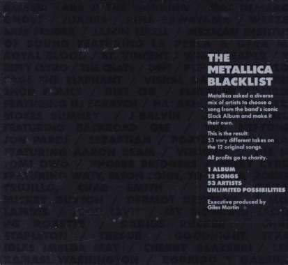 CD Metallica - Blacklist Box Set Edition 4 CD